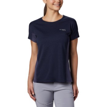 Columbia Ženske Majice - Irico Knit Short Sleeve Tamnoplave | KCWU-32951